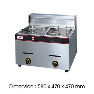 EF-72 | Gas Table Top Deep Fryer