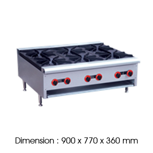 RB-6 | Counter Top Gas Stove