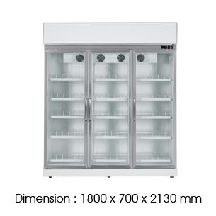 SLD-1800FS | Scoolman Supermarket Freezer