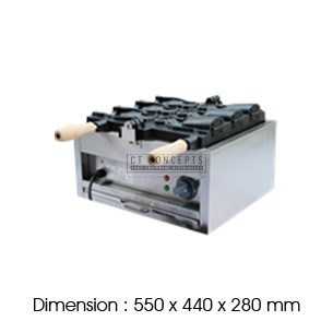 FY-1103B.R | Gas Fish Waffle Machine