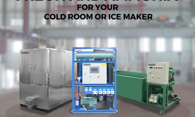 Choosing between Freon and Ammonia for your Cold room or Ice Maker